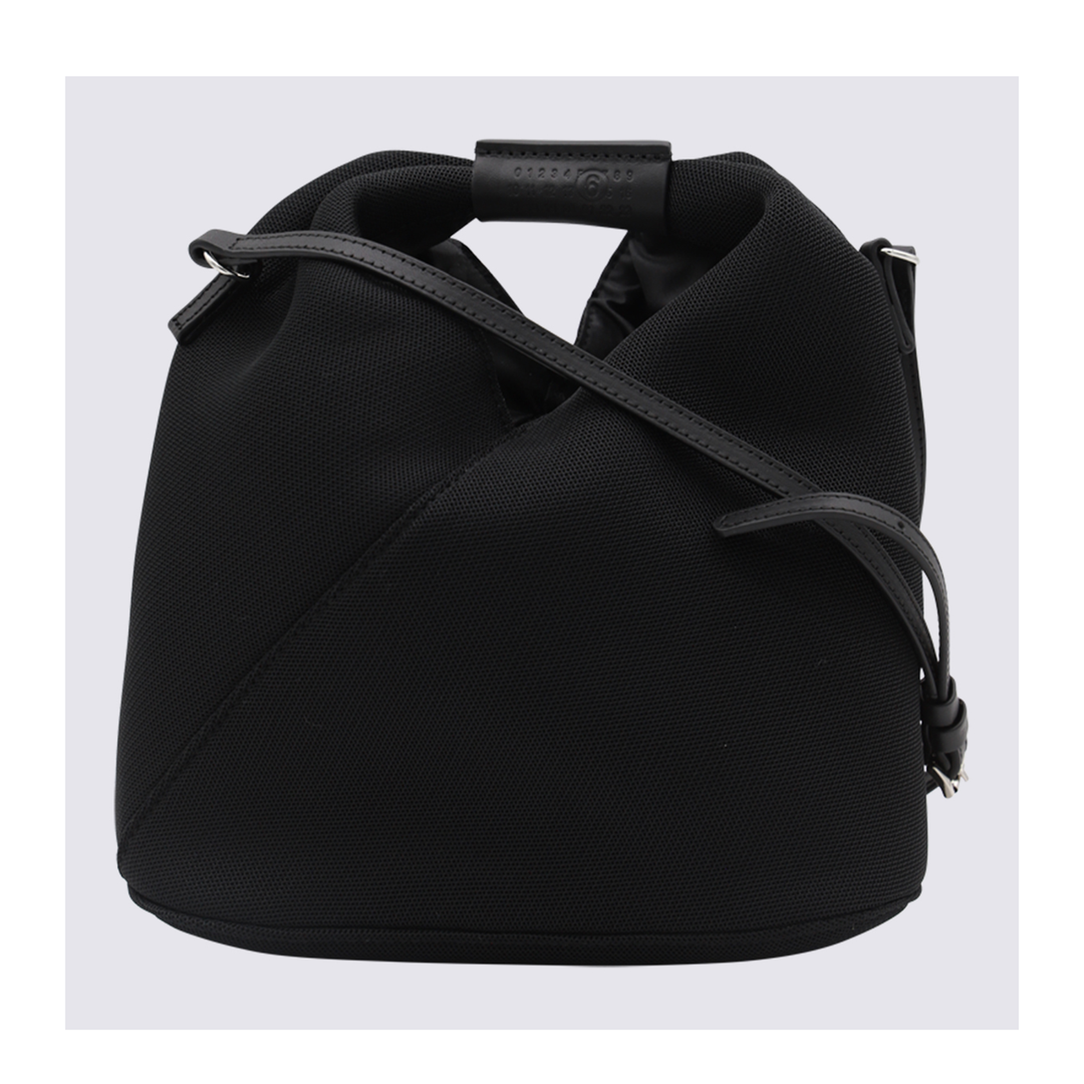 Black Mesh Crossbody Shoulder Bag