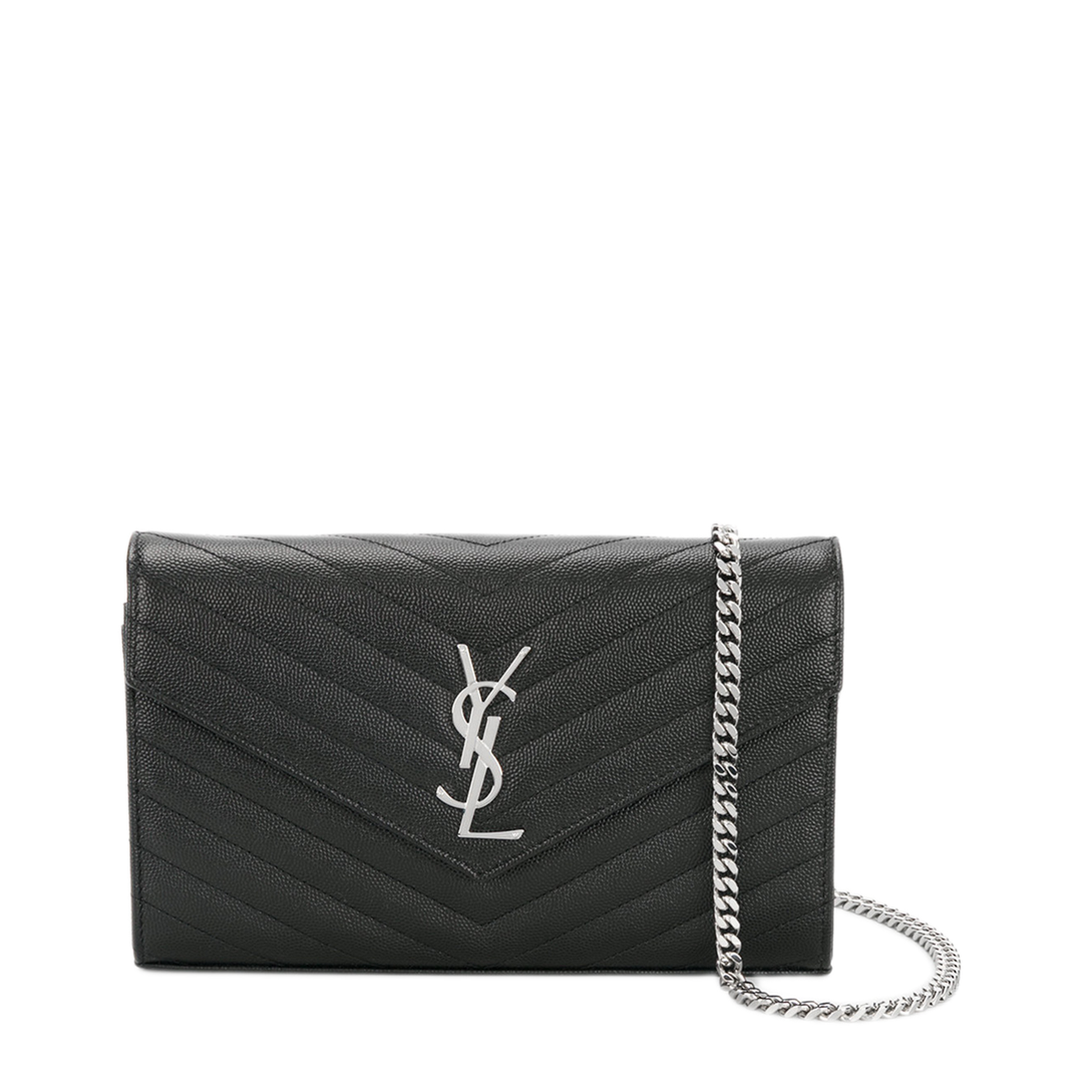 MAYFEYR -  - Classic Cassandre Chain Wallet In Grain De Poudre Leather - 377828BOW02