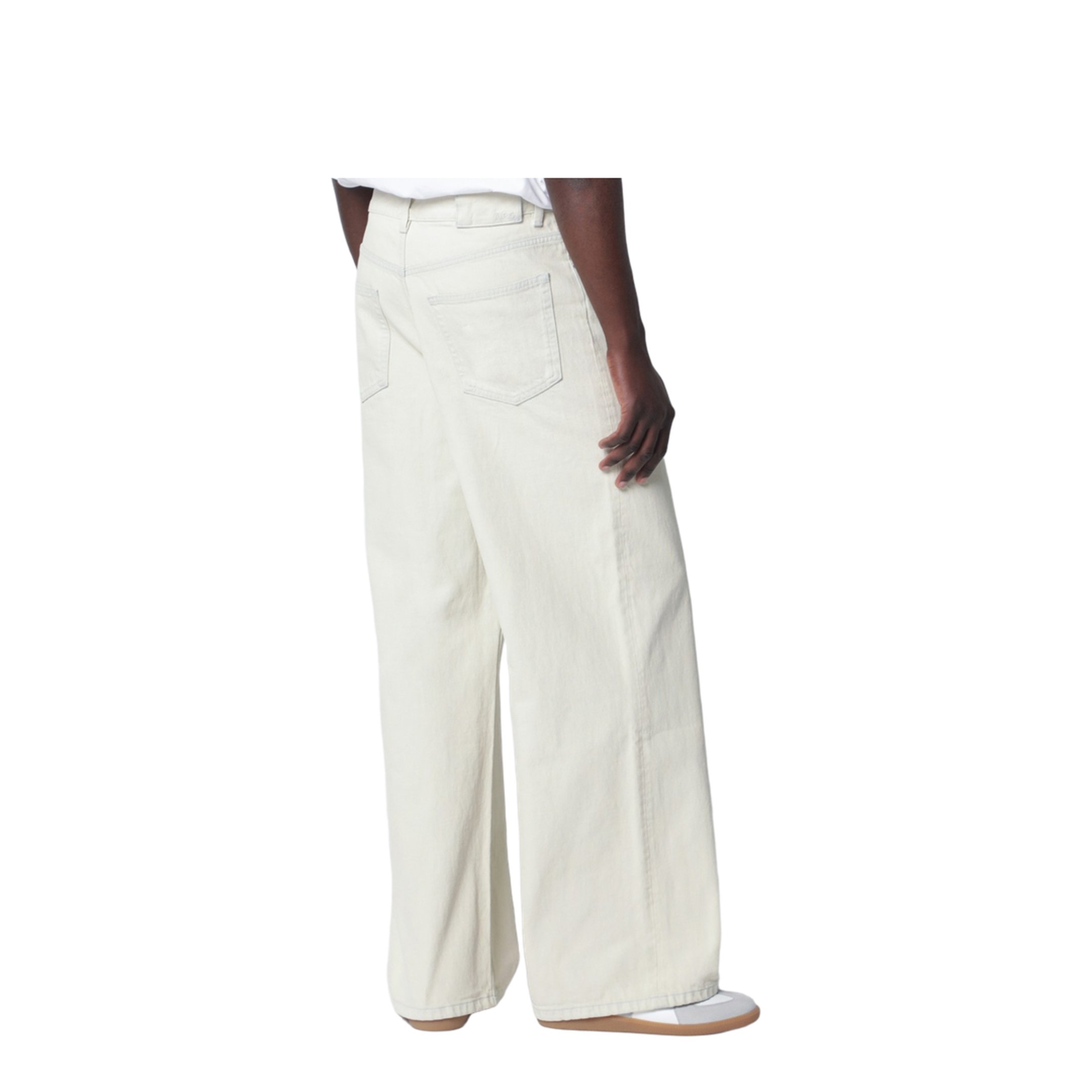 MAYFEYR - A.P.C. - Wide-Leg Light Blue Bleached Jeans - COHLB-H09248COAAF