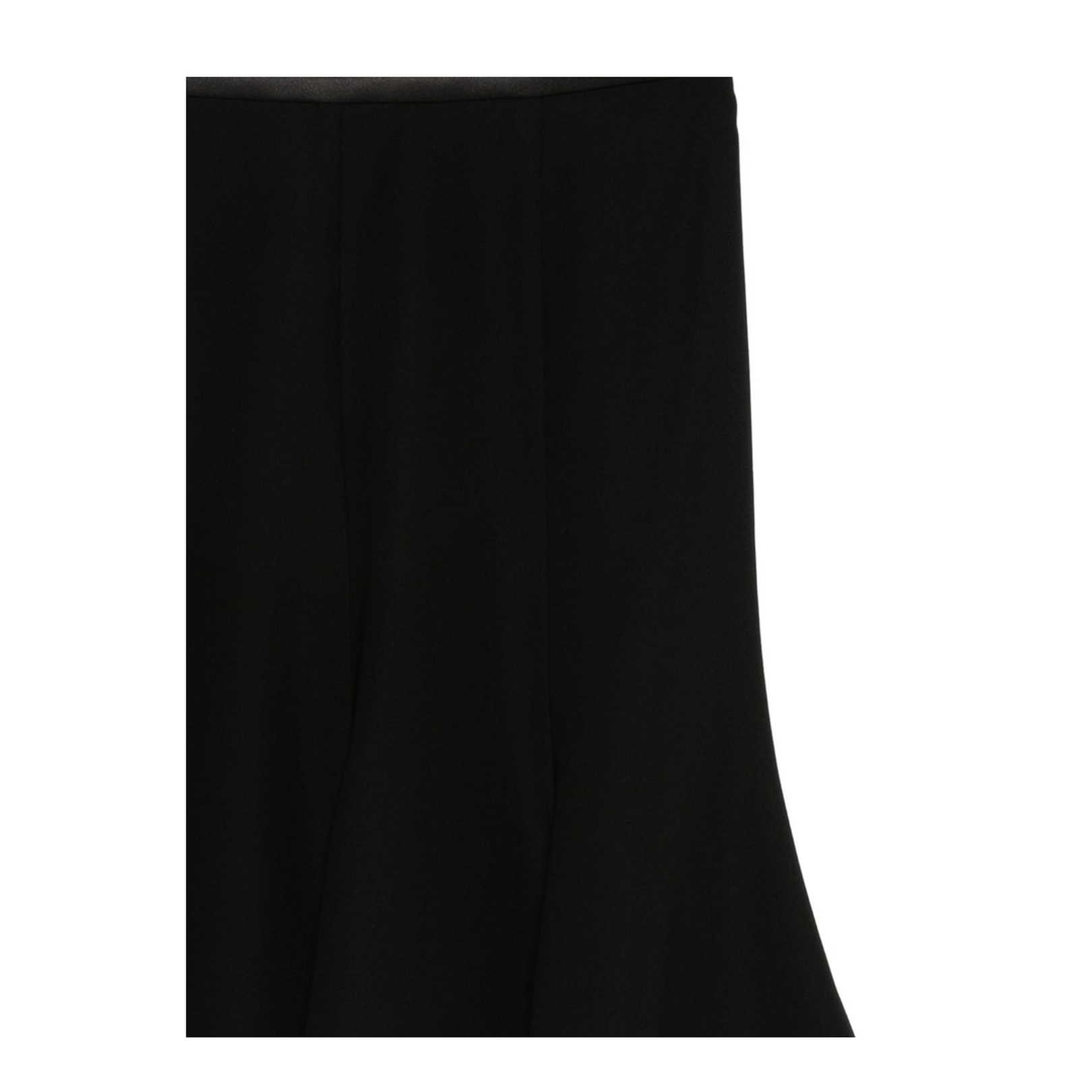 Flared Hem Skirt Black