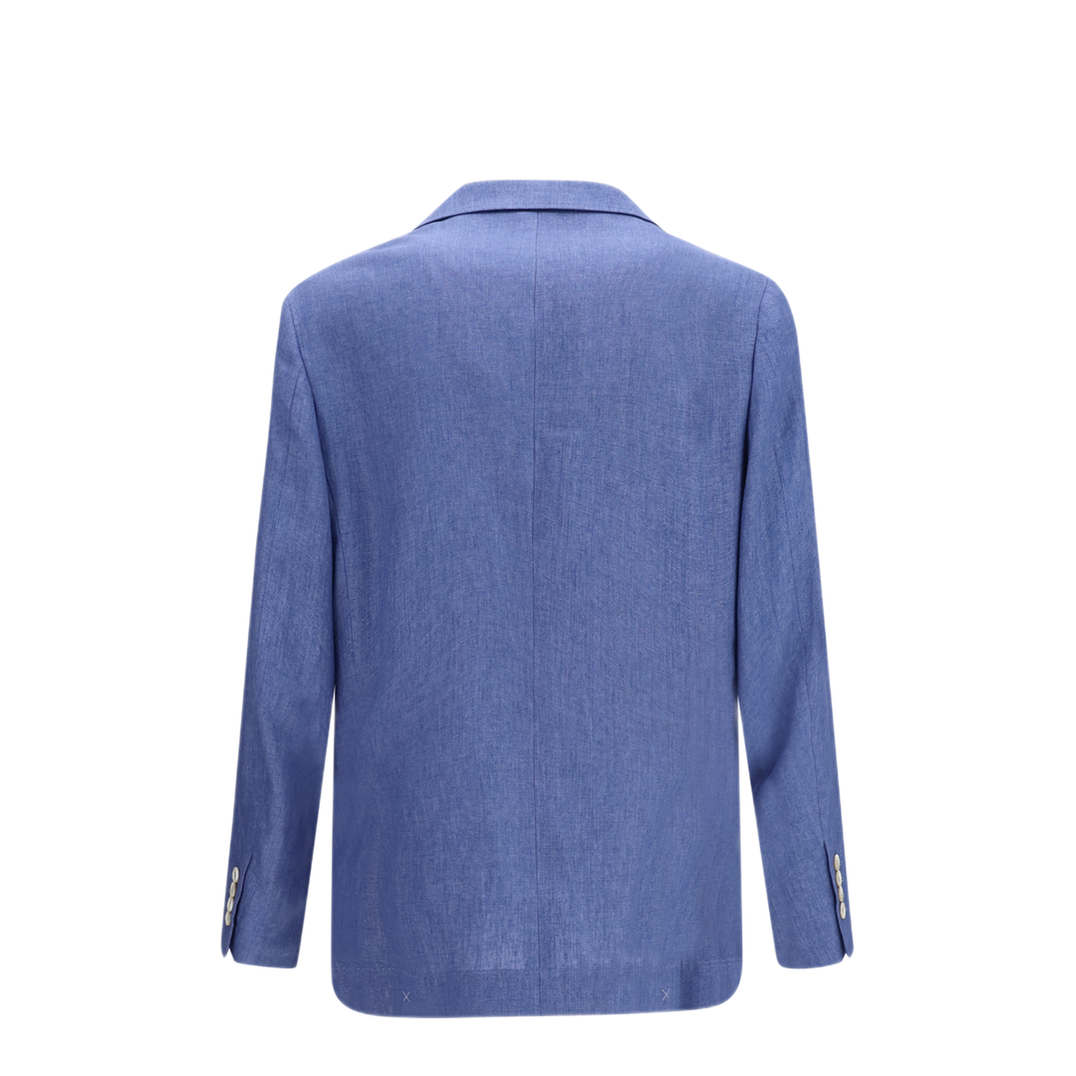 MAYFEYR - Brunello Cucinelli - Deconstructed Single Breasted Jacket In Melange Linen - MB4307BTDC013