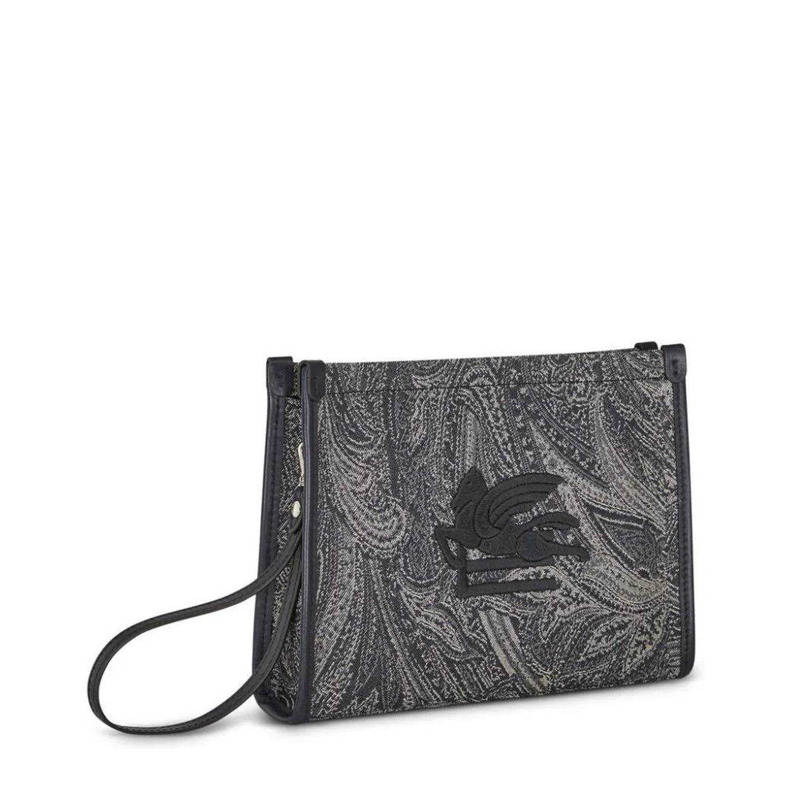 Medium Paisley Jacquard Pouch