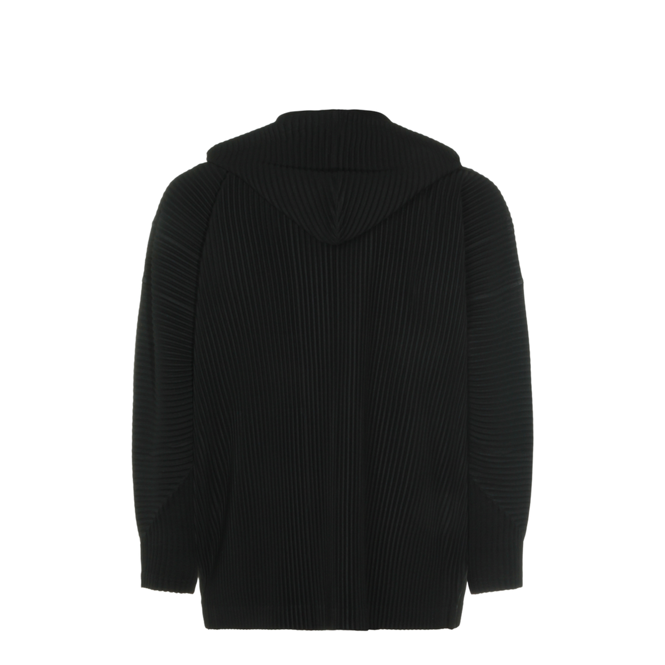 Pleated Sweatshirt with Buttons