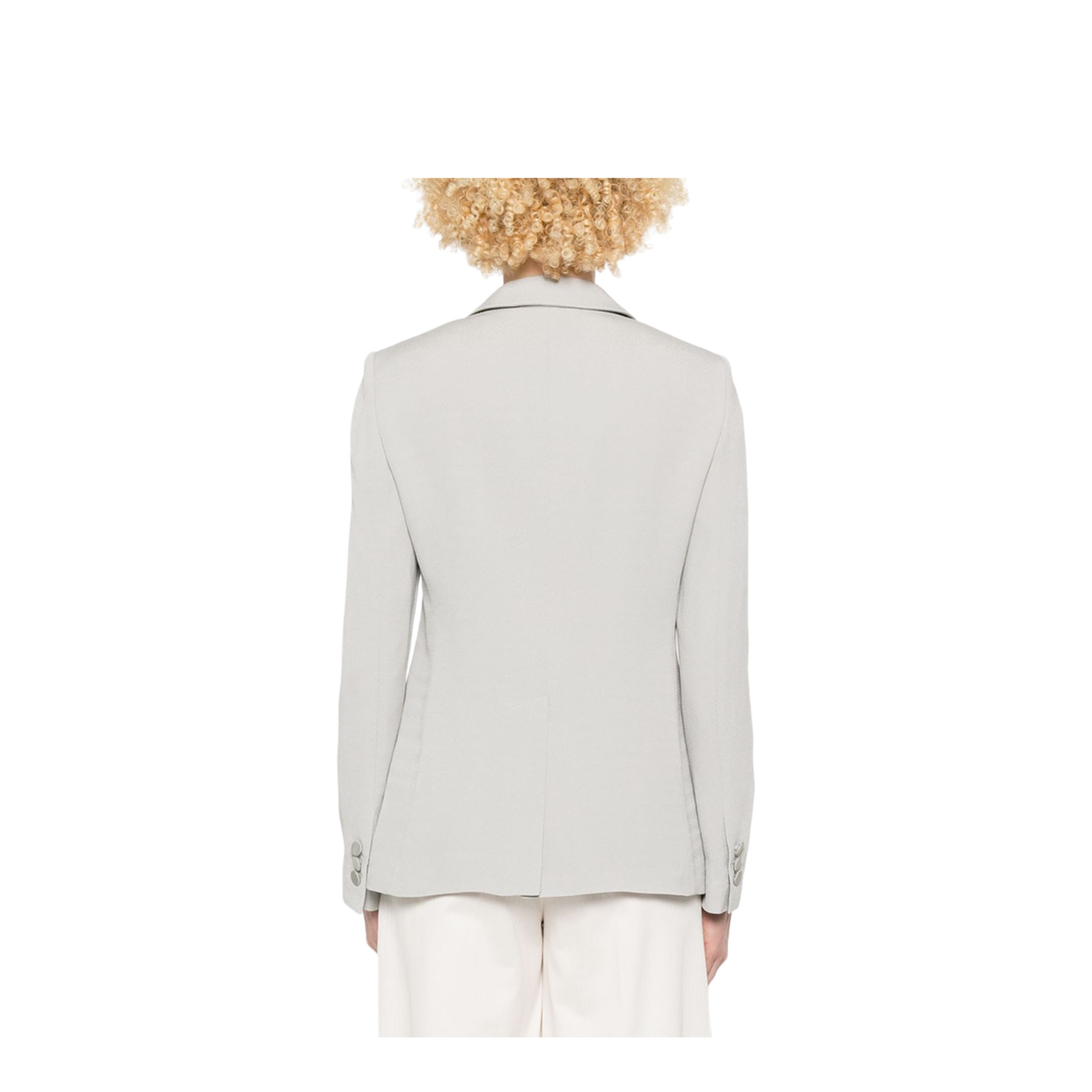 Single-Breasted Blazer Jacket