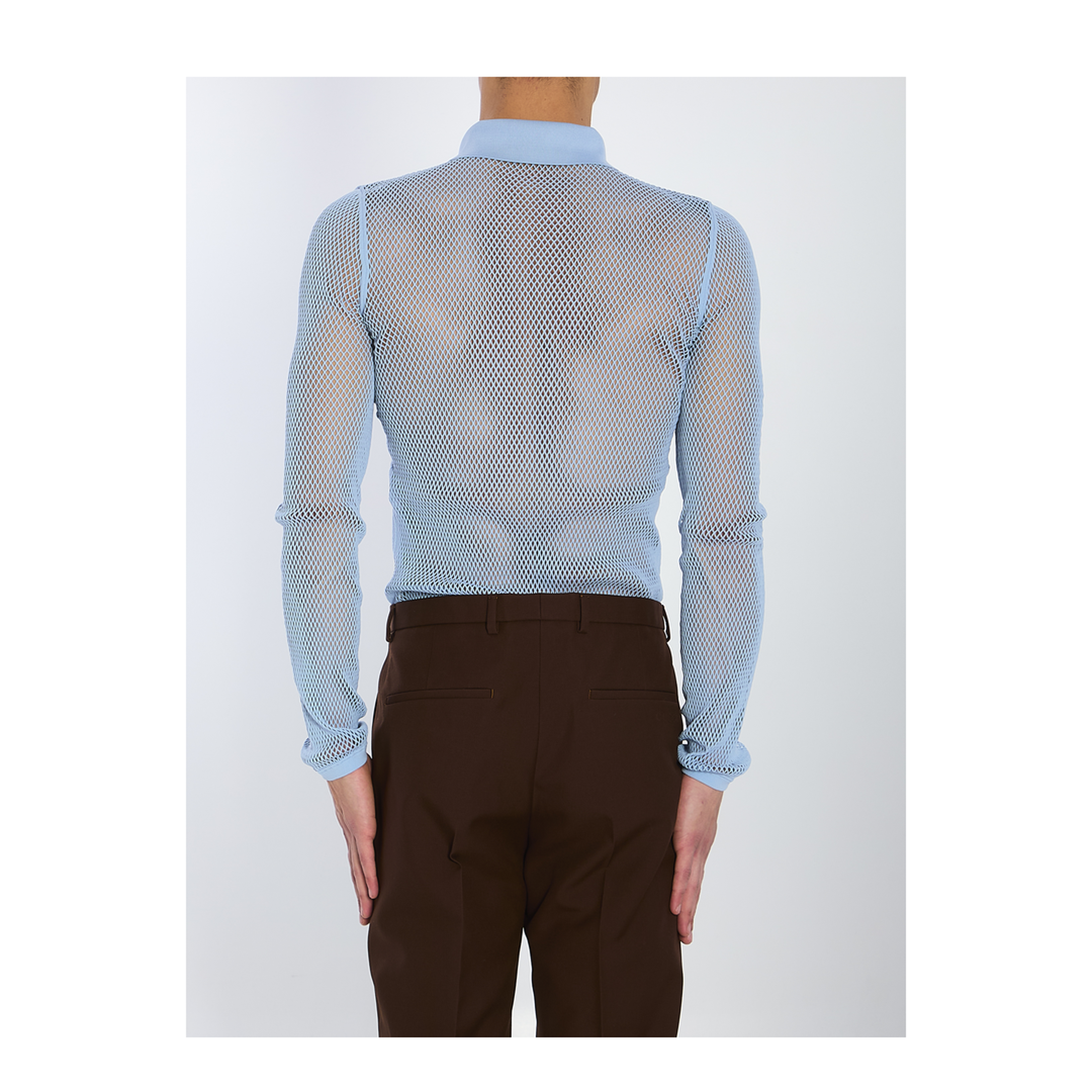 Technical Mesh Polo Shirt