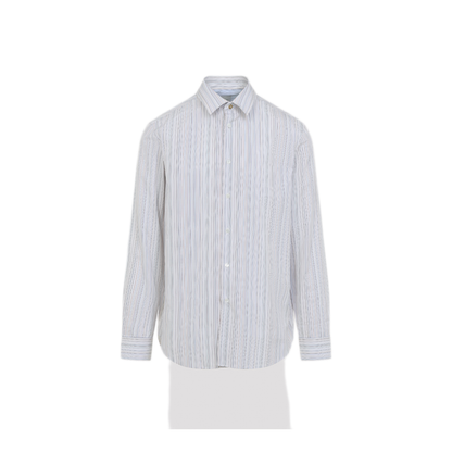 MAYFEYR - Paul Smith - Regular Stripe Cotton Shirt - M1RA112W0081101