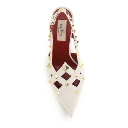 MAYFEYR - Valentino - Studdy Slingback Pumps - 8W2S0NV8JYW