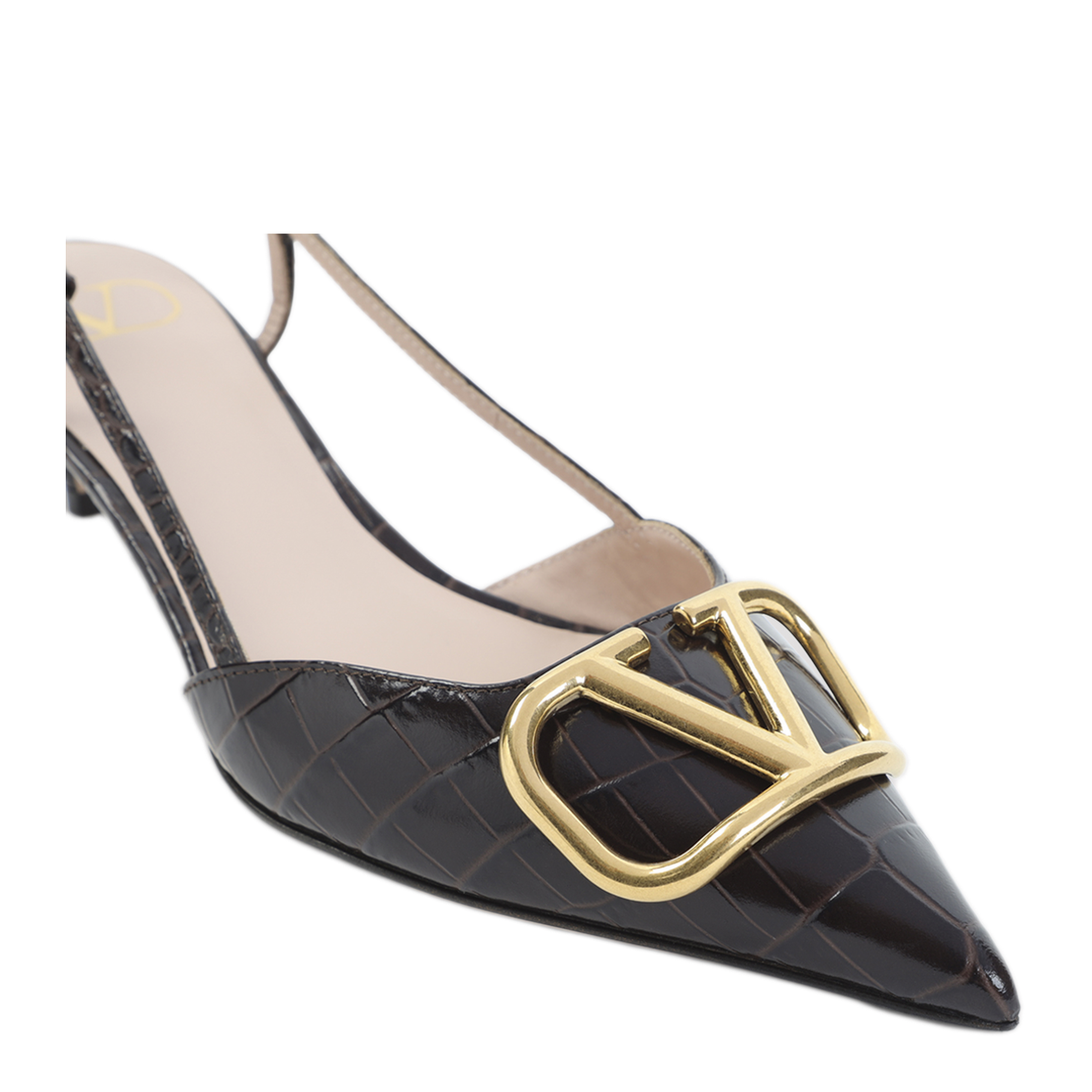 MAYFEYR - Valentino - V Logo Signature Slingback - 8W2S0Q70LURREL