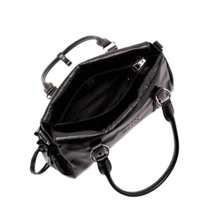 MAYFEYR - MIUMIU - Glossy Leather Handbag - 5BA333VOOO2A44F0002