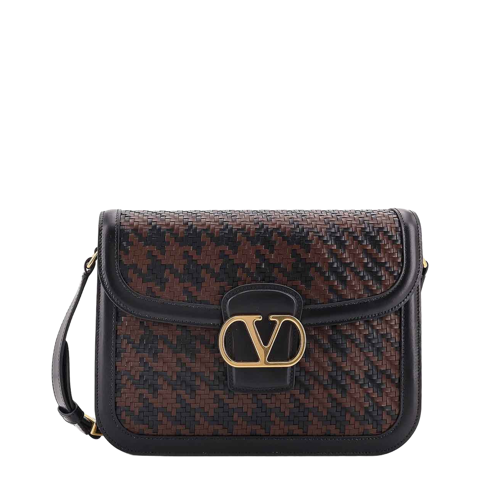 Shoulder Bag 9to5 in Woven Leather