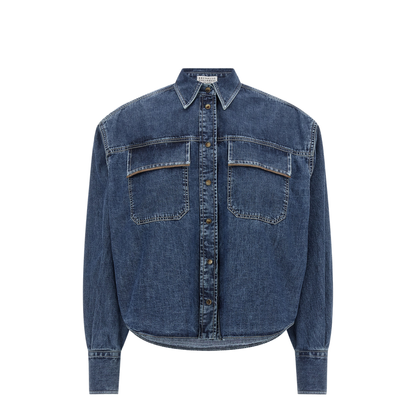 Lightweight Denim Shirt - Blue