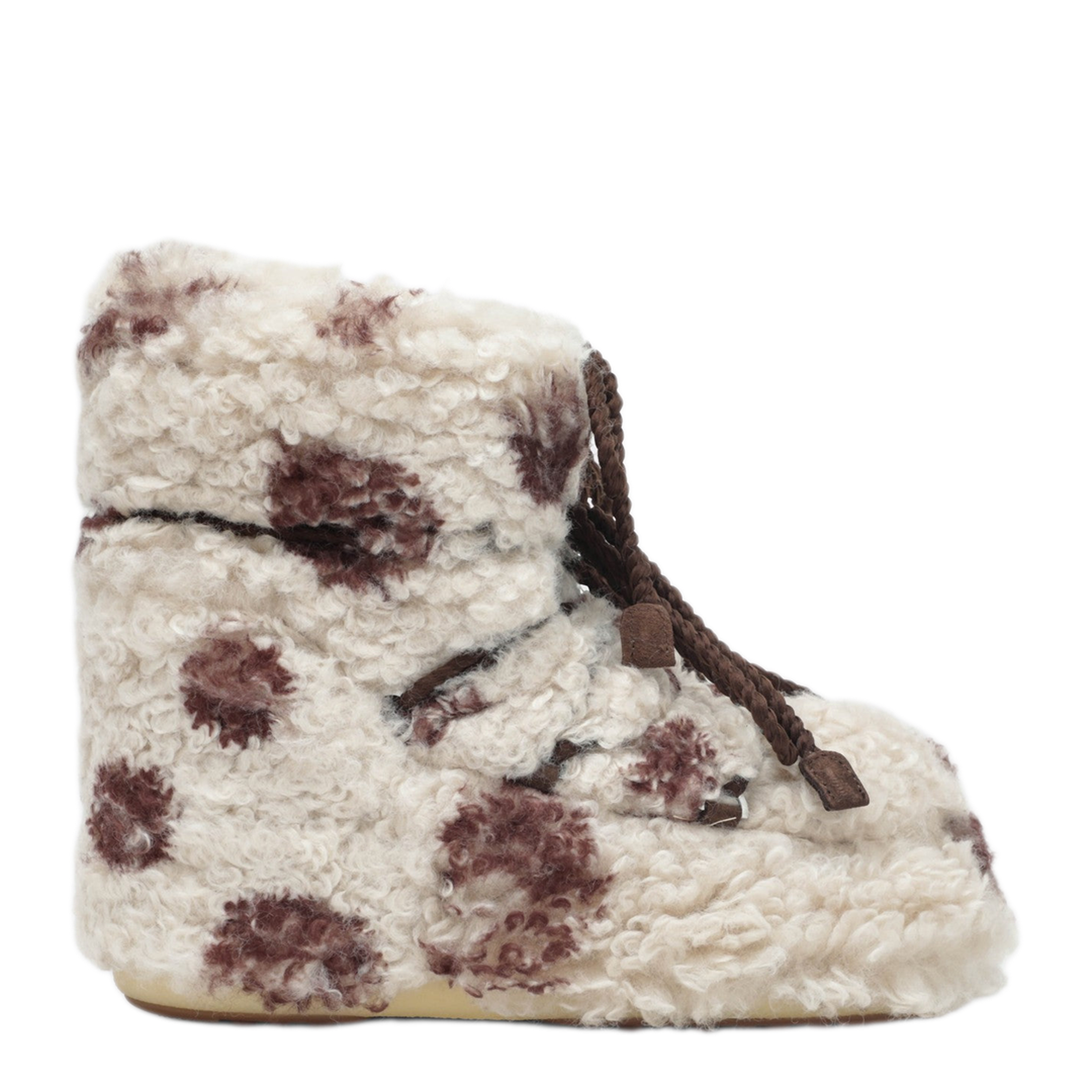 MAYFEYR - Moon Boot - Icon Low Curly Boot With Cow Print - 80D1409690PLMM04