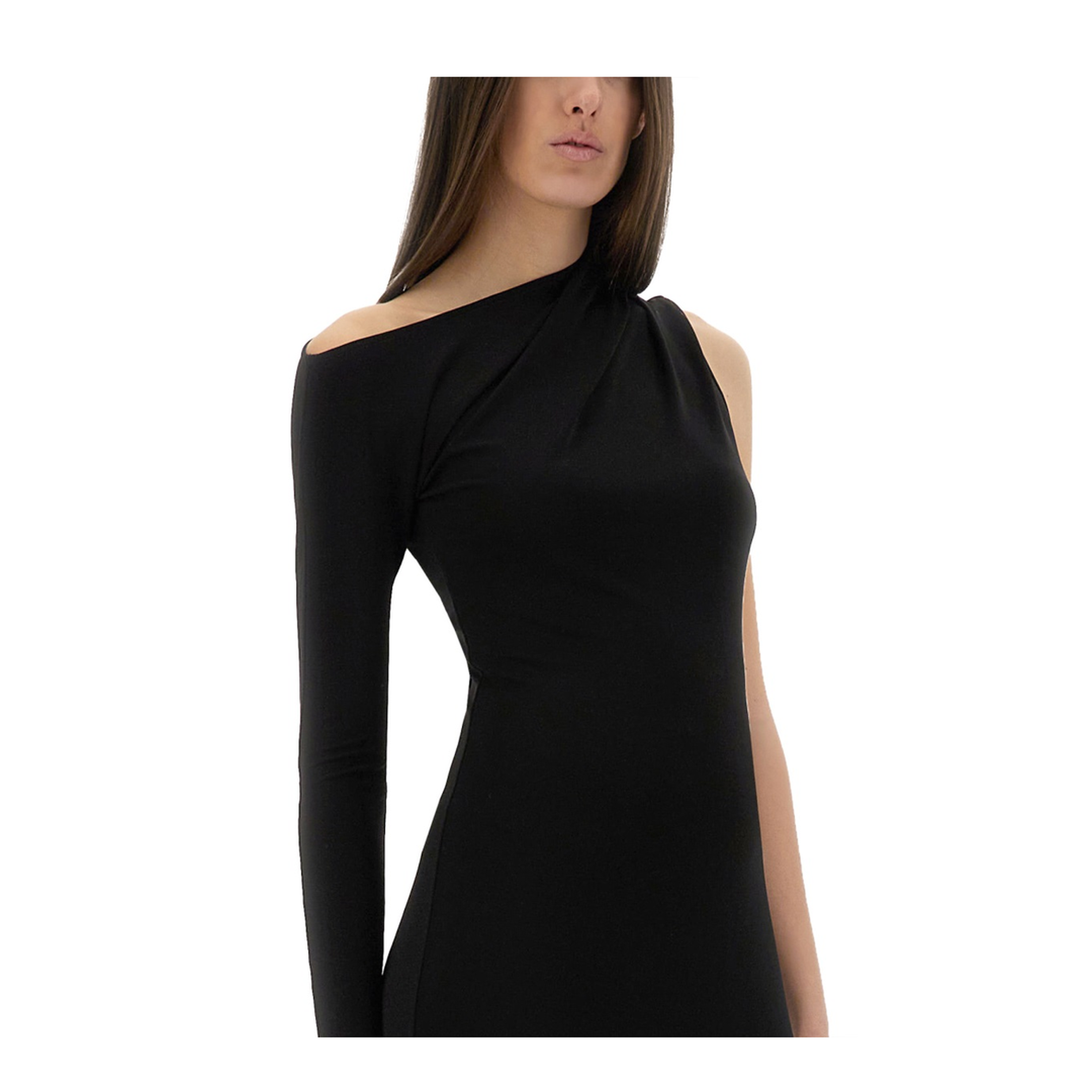 MAYFEYR - Courreges - Long One Shoulder Dress - 125JRO582JS01459999