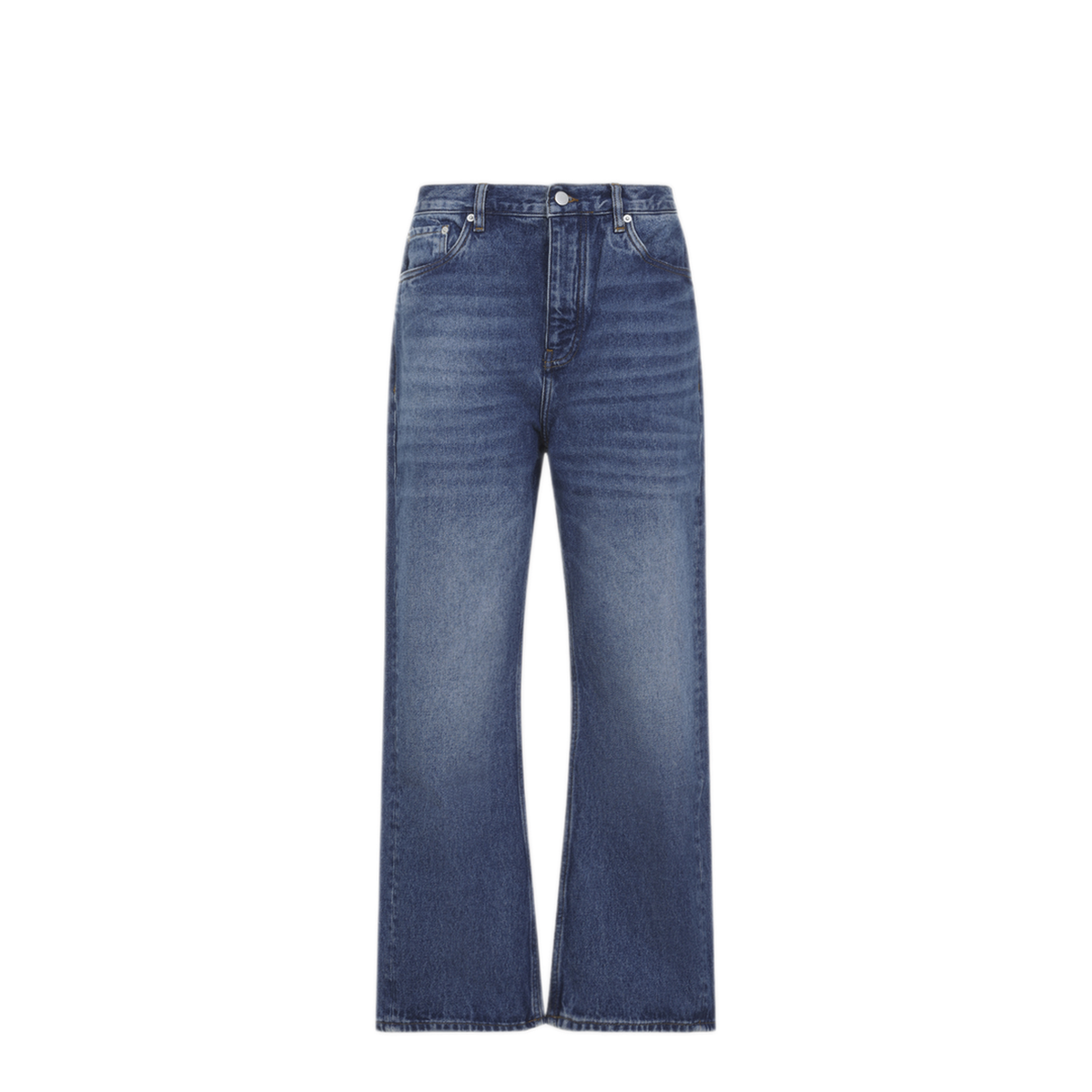 MAYFEYR - Studio Nicholson - Denjo Blue Cotton Jeans - DENJOSNW1639WORN