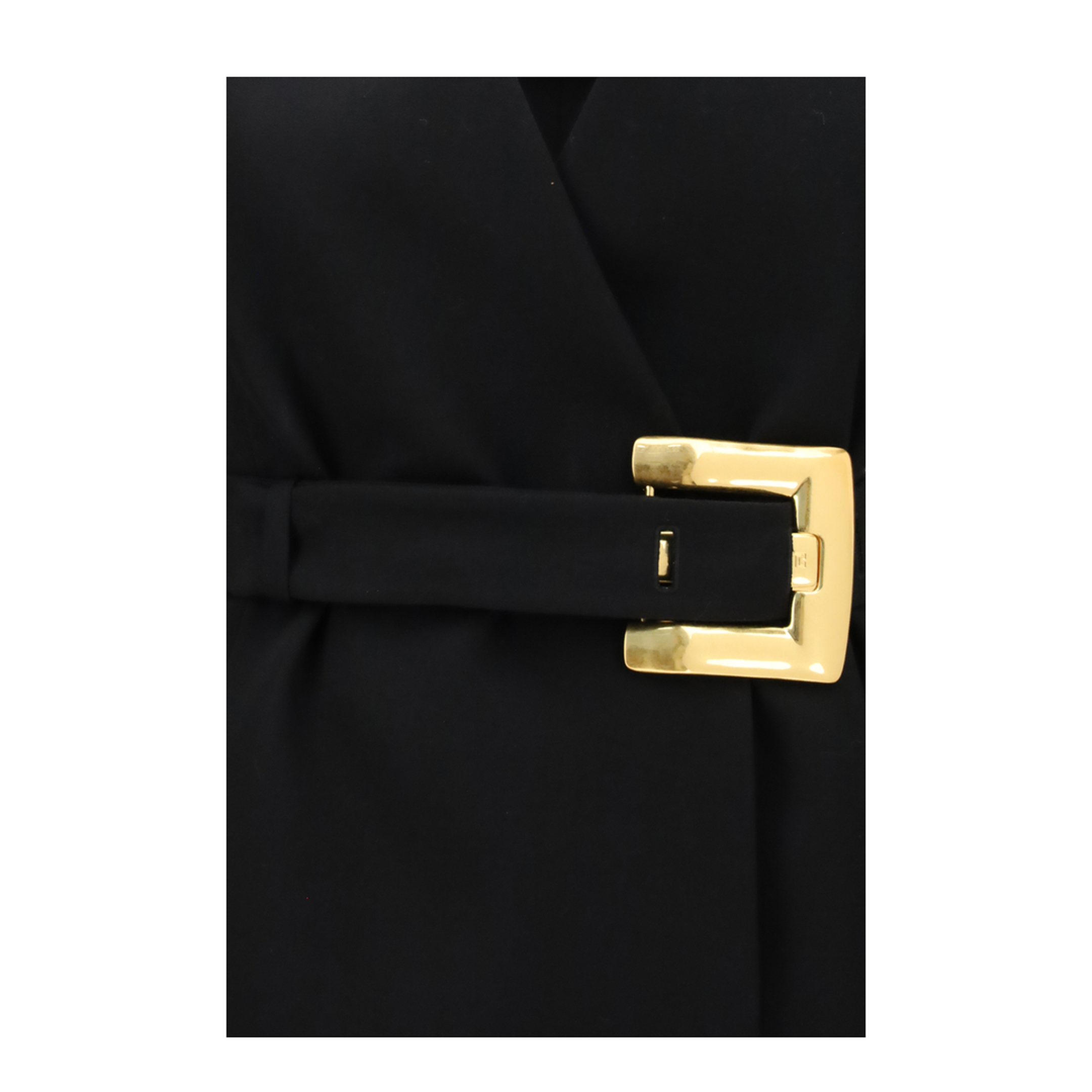 MAYFEYR - Balmain - Grain De Poudre Blazer With Belt - HF1R9462WC090PA