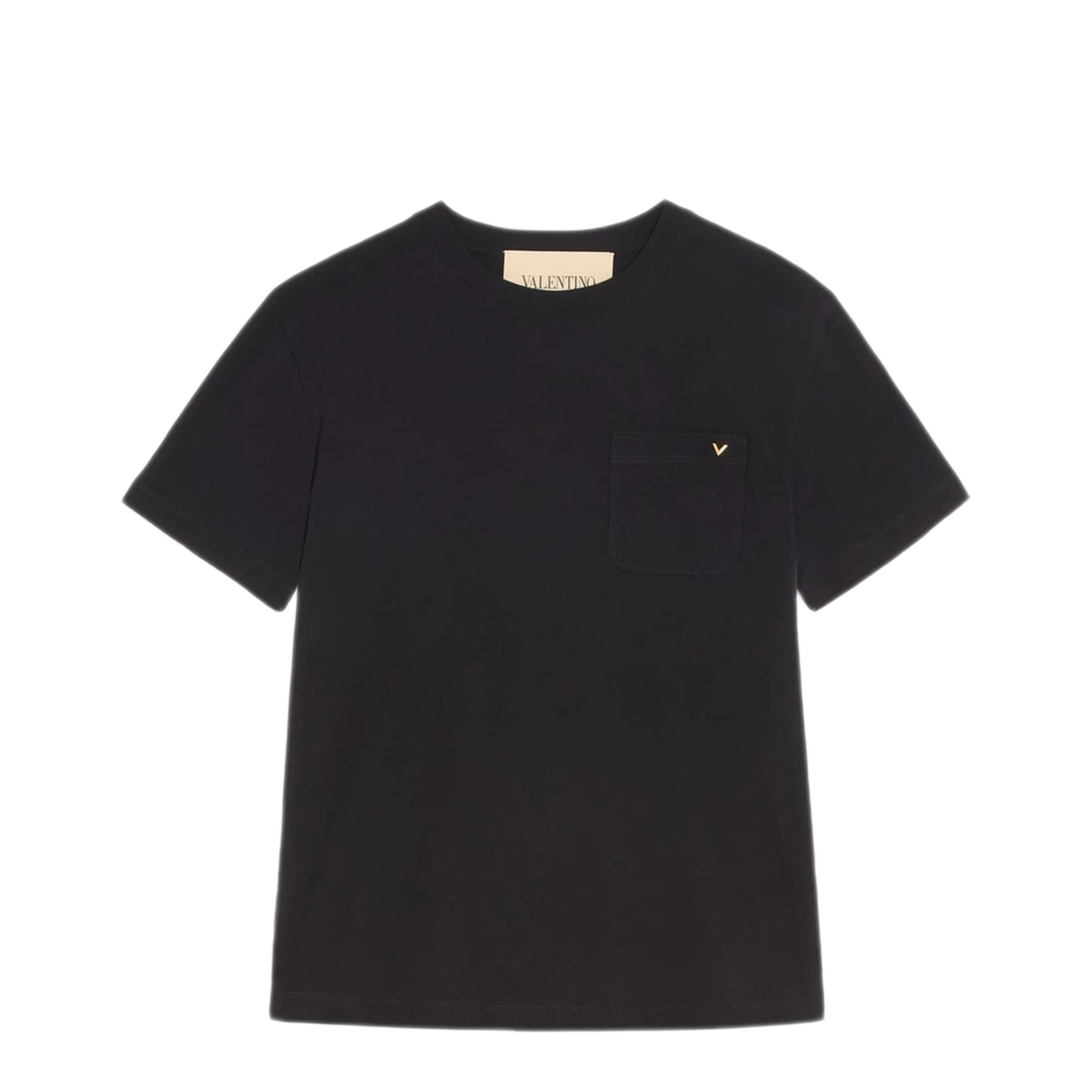 MAYFEYR - Valentino - Cotton T-Shirt With Vgold - VMG10VBGR