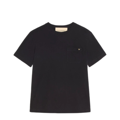 MAYFEYR - Valentino - Cotton T-Shirt With Vgold - VMG10VBGR