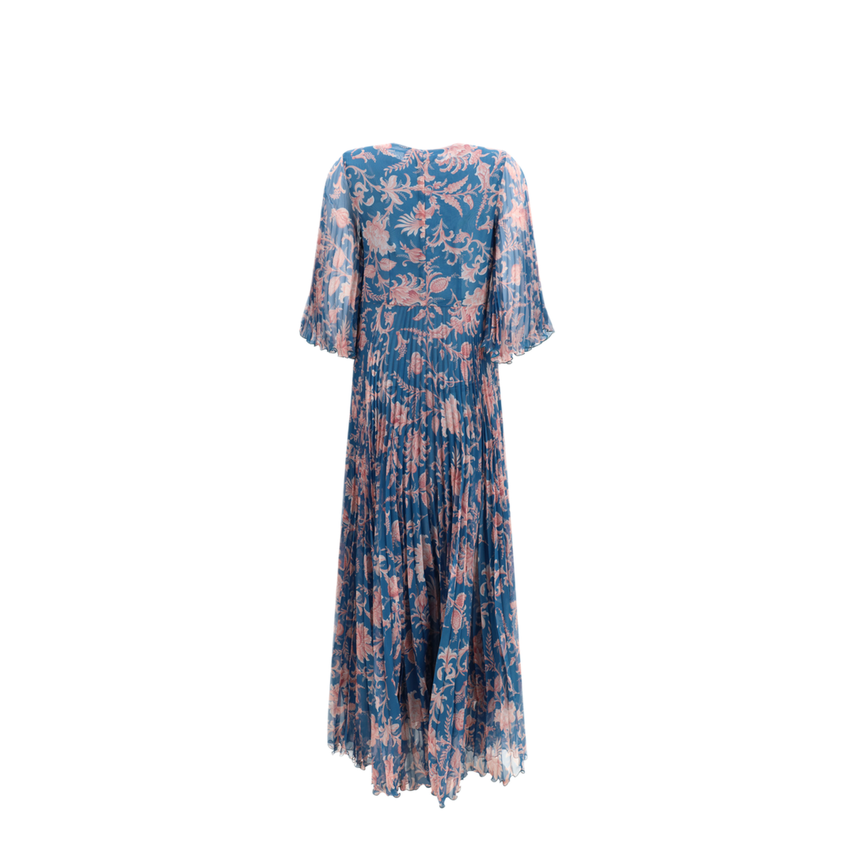 MAYFEYR - Etro - Maxi Pleated Dress With Flared Sleeves - WRHA0592AKH58X0888