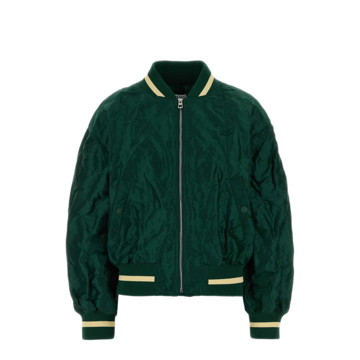 MAYFEYR - Loewe - Dark Green Tech Fabric Bomber Jacket - S540Y02XCVDARKGREEN