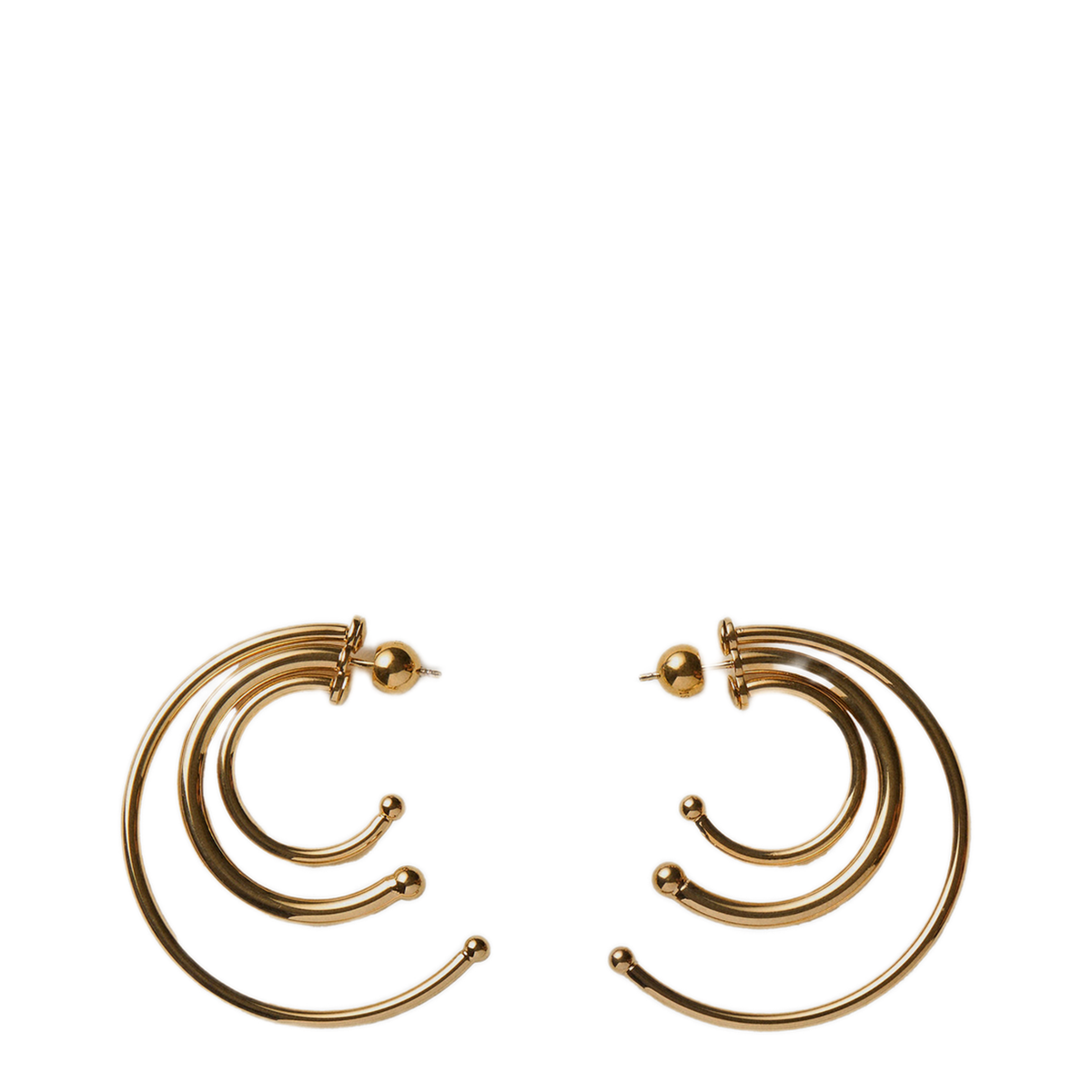 MAYFEYR - Panconesi - Pierced Solar Hoops Earrings Small - F26EA016P