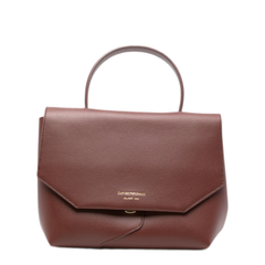 1981 Leather Shopper Bag - Brown