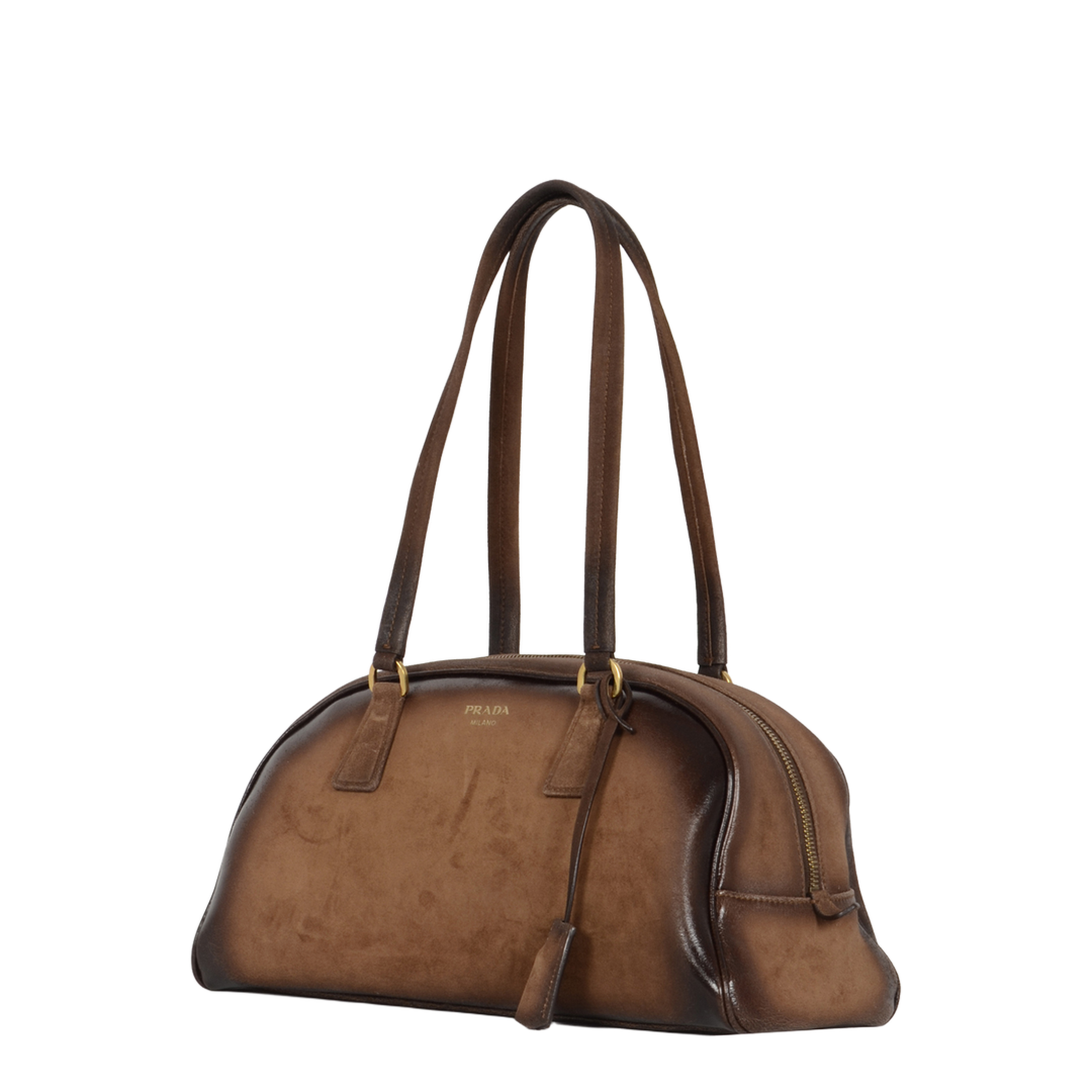 Medium Bowling Bag Brown
