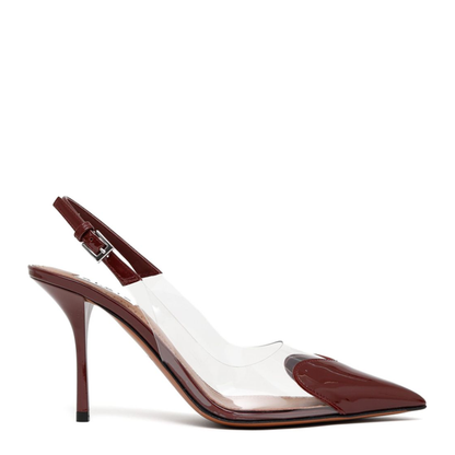 With Heel Bordeaux