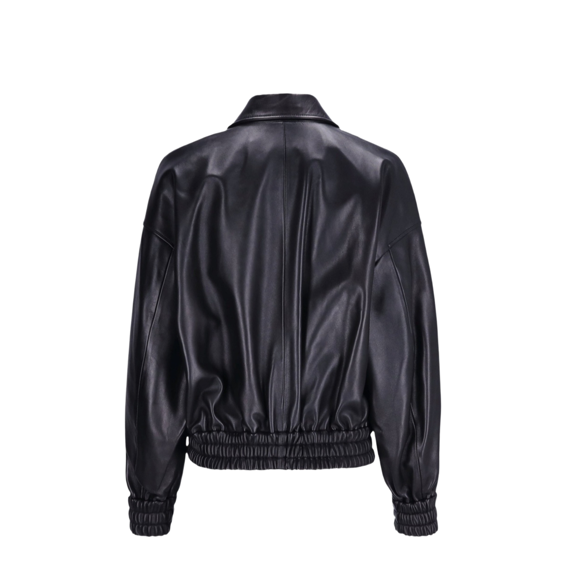 Blouson Leather Jacket Black