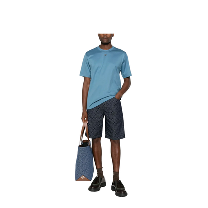 MAYFEYR - Fendi - Jacquard Denim Shorts - FLP369AUX4