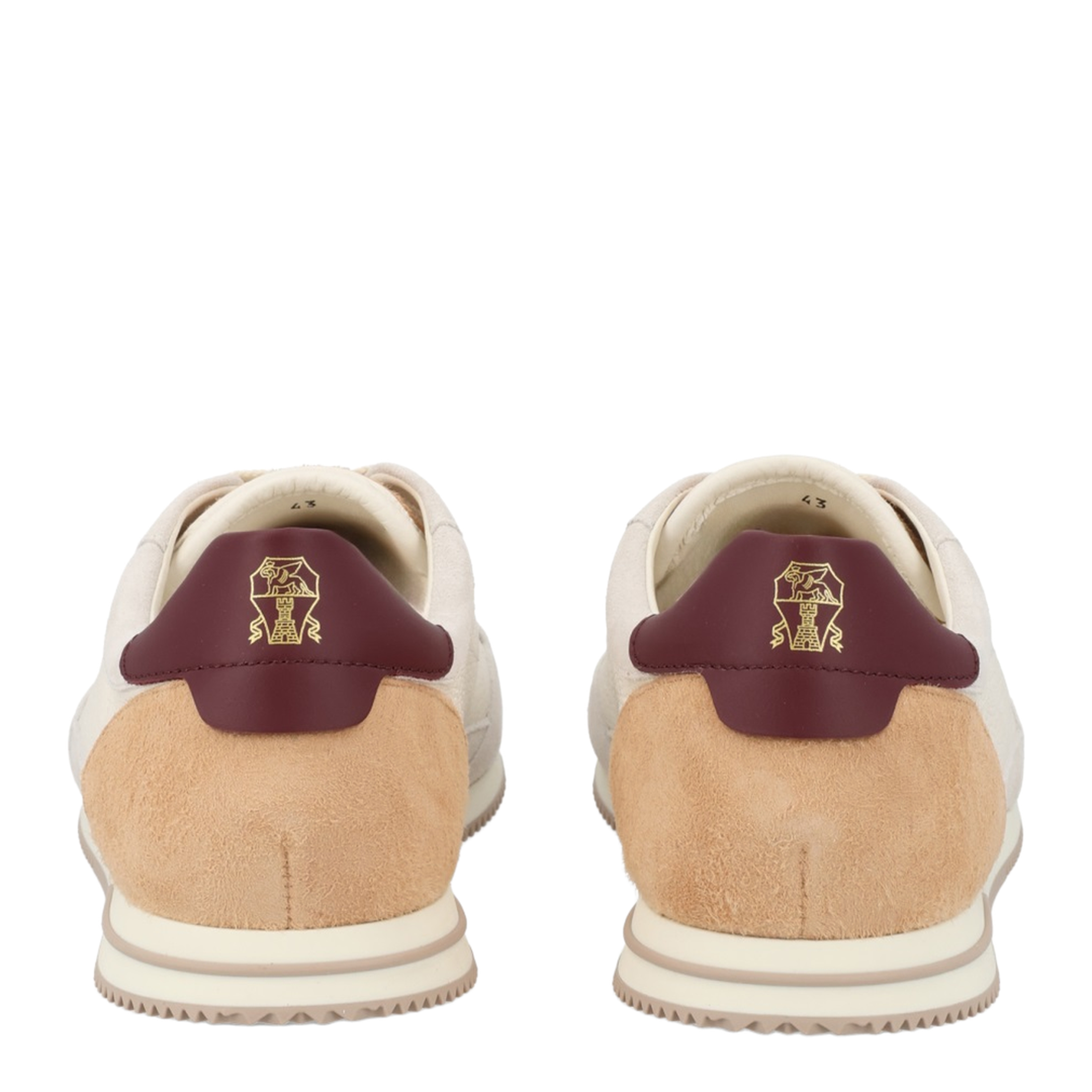 Sneaker with Suede Details