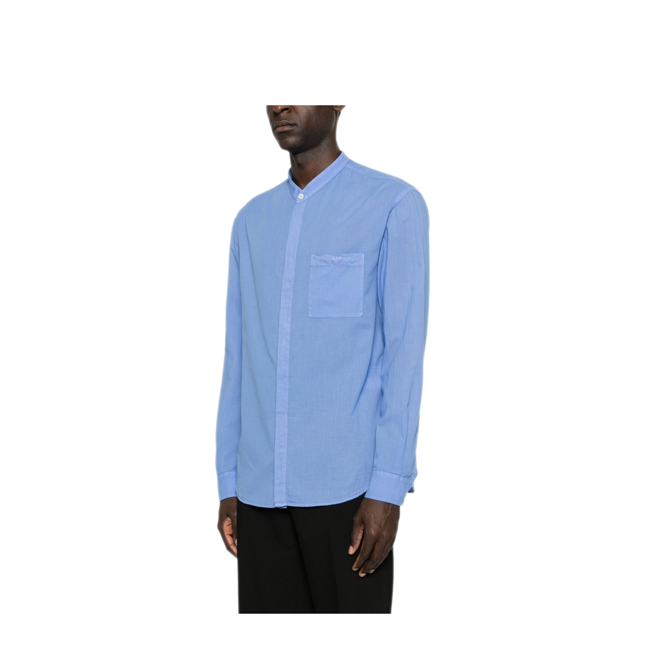MAYFEYR - Emporio Armani - Light Blue Shirts - EM003091AF28751U9338