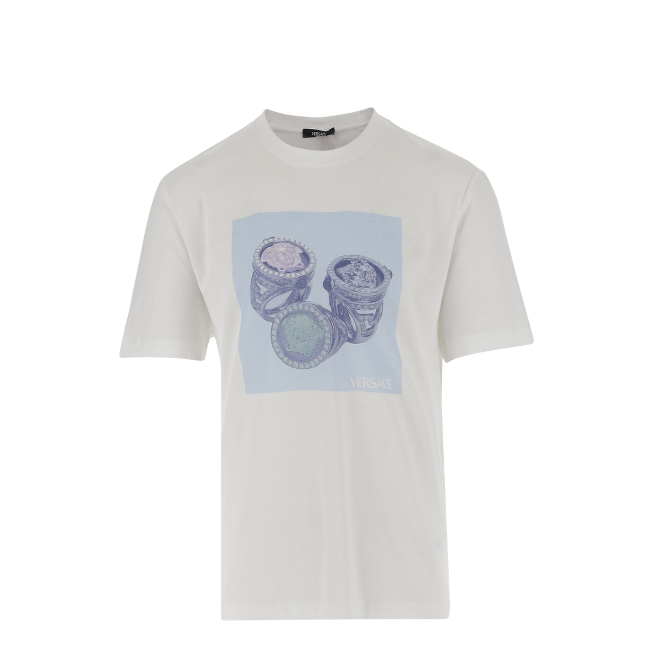 T-shirt with colorful print