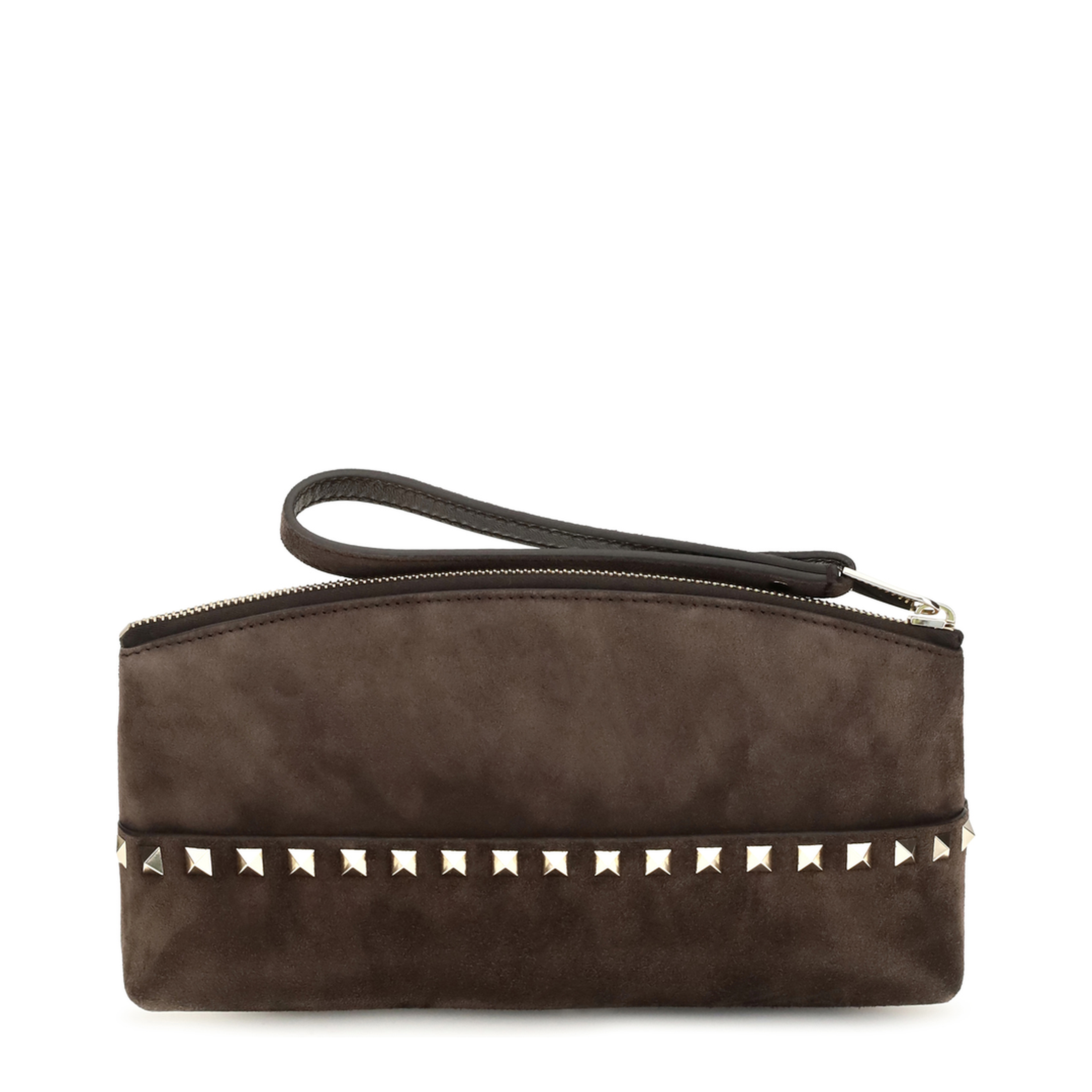 MAYFEYR - Valentino - Rockstud Suede Pouch - 9W2P0BB5KQQ