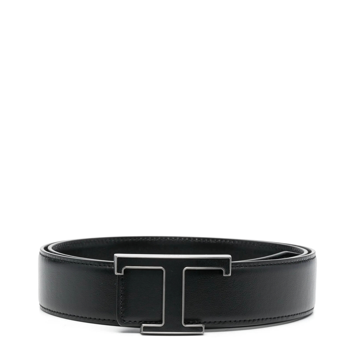 MAYFEYR - Tod's - T Reversible Belt In Leather - XCMCQR55108RJVB999