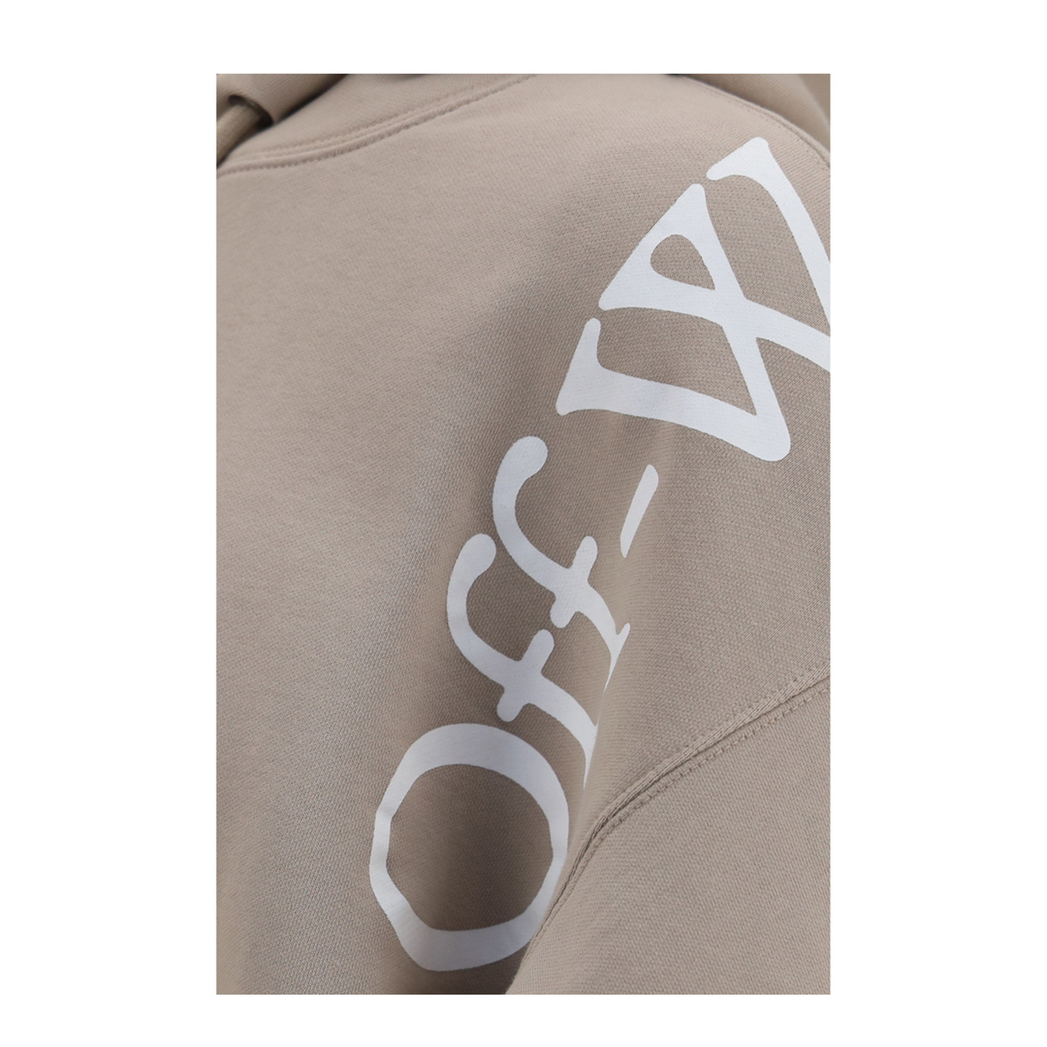 MAYFEYR - Off-White - Vertical Bookish Skate Hoodie - OMBB085F26FLE00O00031