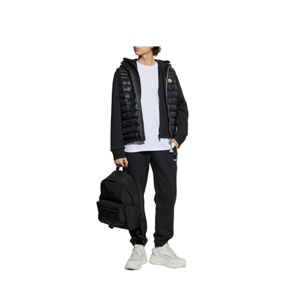 Black Orant Hooded Down Vest