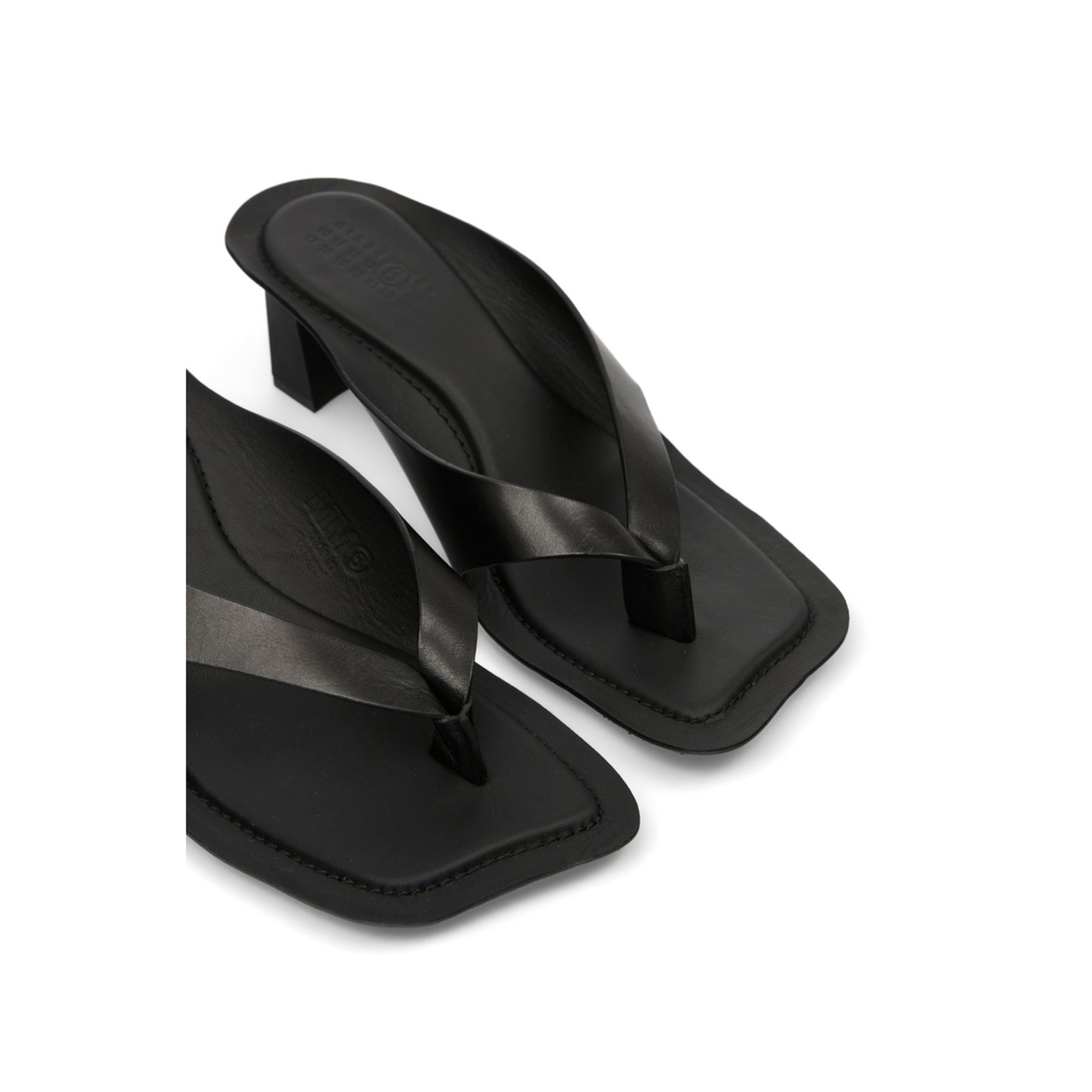 MAYFEYR - Mm6 Maison Margiela - Sandals Black - S66WP0120P7702T8013