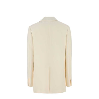 MAYFEYR - Fendi - Ivory Wool Blend Blazer - FJ7586AC4GF0ZNM