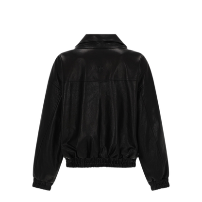 MAYFEYR - Magda Butrym - Bomber Jacket In Sheep Leather - 399526BLACK