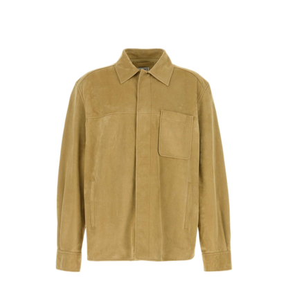 MAYFEYR - Loewe - Beige Suede Overshirt - H526Y31L68BEIGE