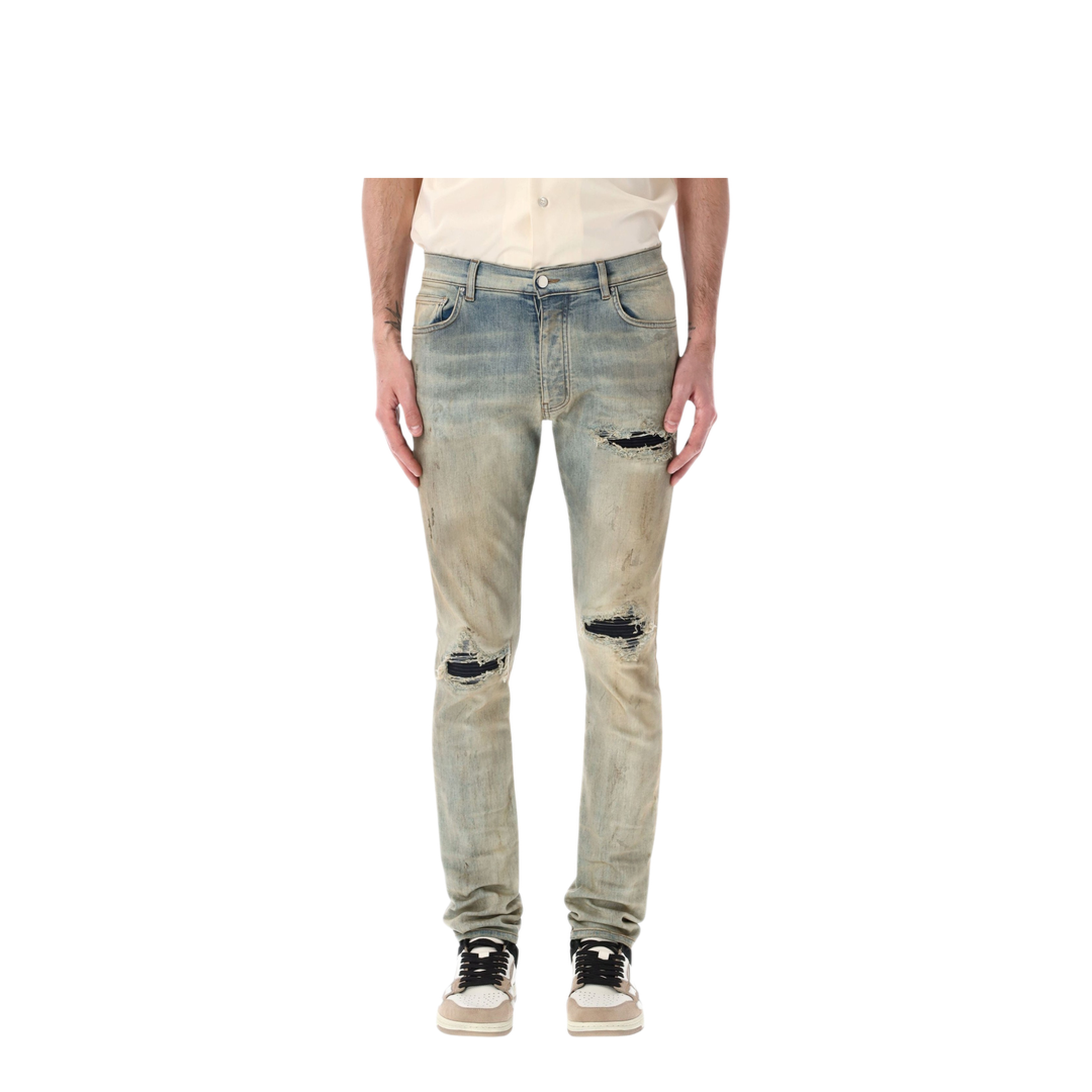 MAYFEYR - Amiri - Mx1 Antique Indigo Jeans - 26PAMBMJE1104543