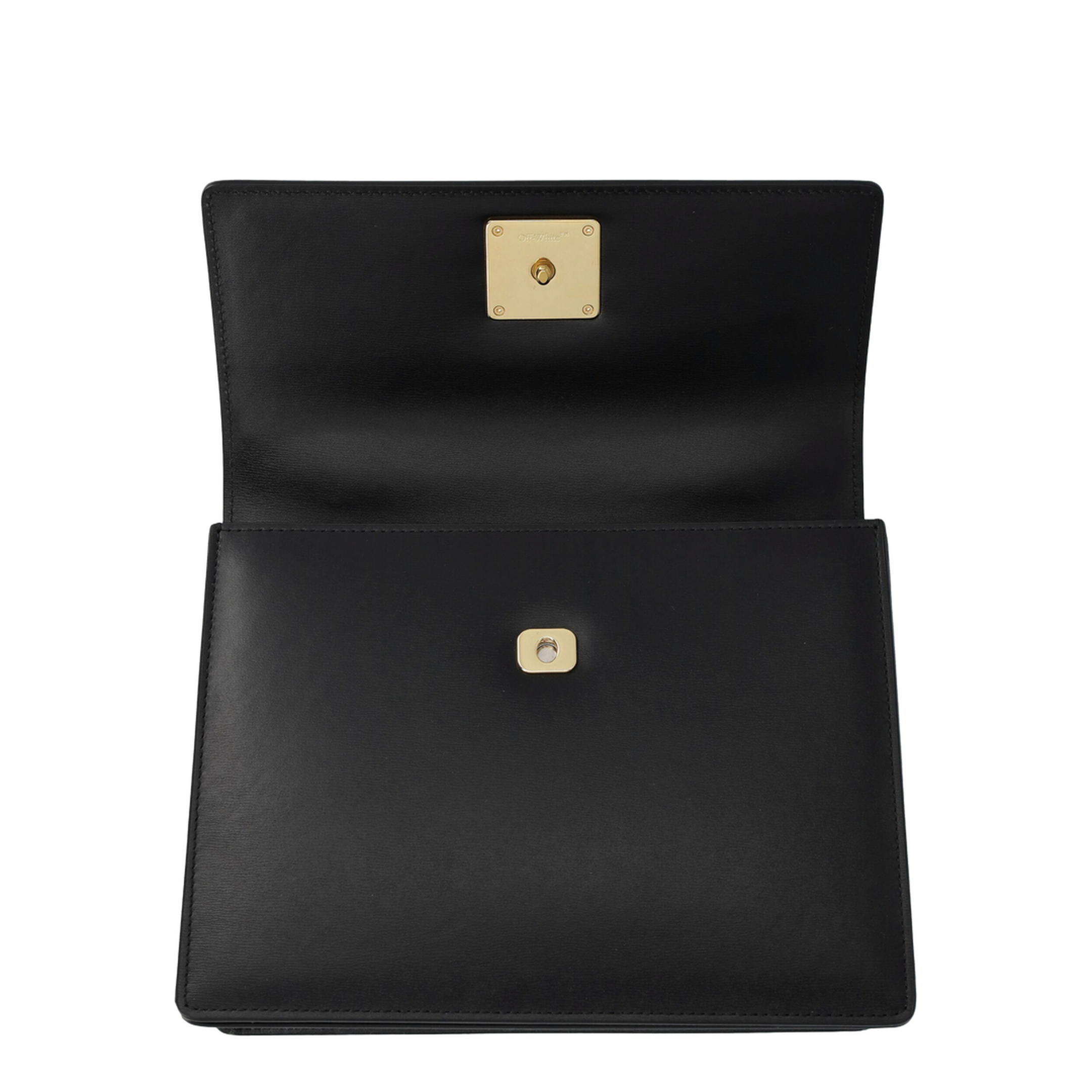 Black Leather Jitney 2.8 Handbag