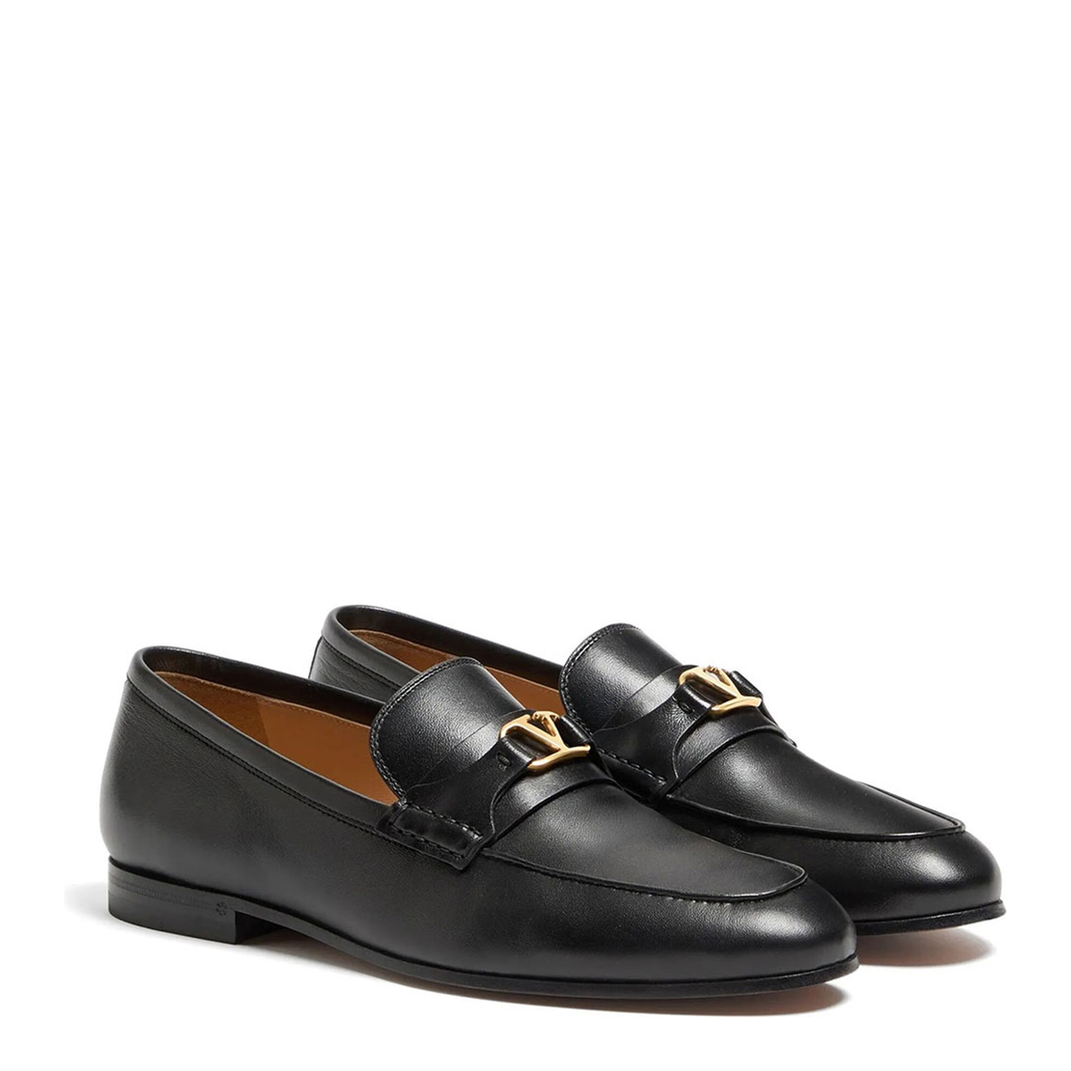 MAYFEYR - Valentino - Vlogo Signature Nappa Leather Loafers - YS0N31EJC