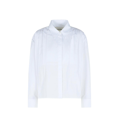 Women's White Cotton Shirt