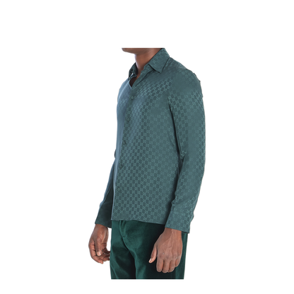 Silk Jacquard Shirt