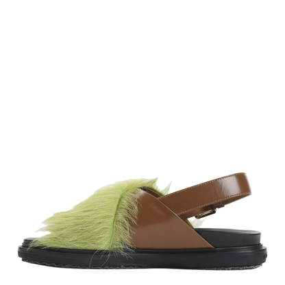 MAYFEYR - Marni - Fur-Lined Fussbett Sandals - FBMS018101P7614