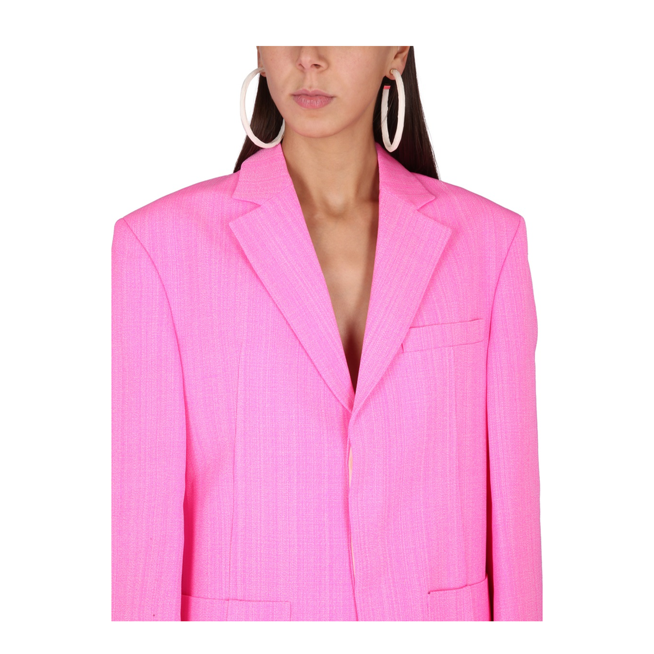 MAYFEYR - Jacquemus - Blazer With Notched Lapel - Pink - 213JA1011031430