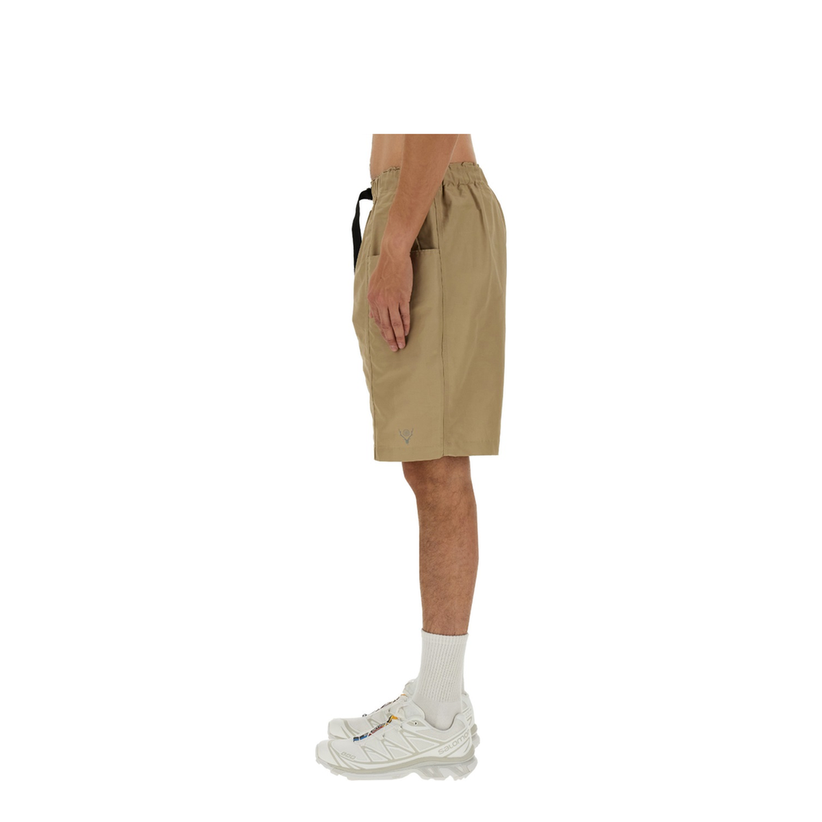 MAYFEYR - SOUTH2 WEST8 - Belted Bermuda Shorts - OT455ALTBEIGE