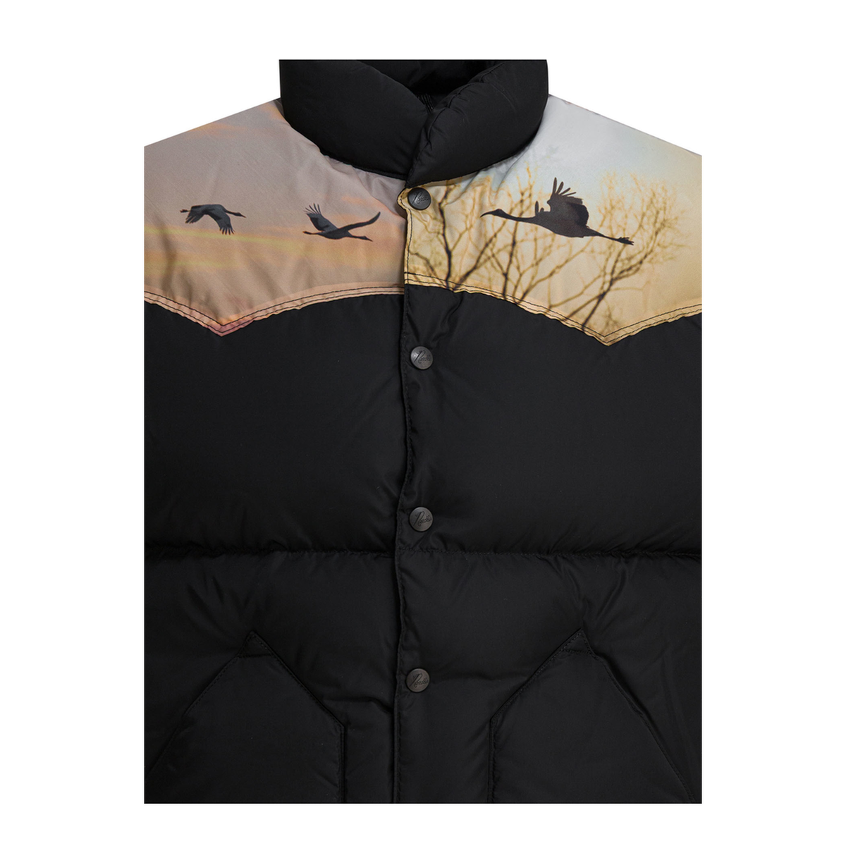 MAYFEYR - Needles - X Rocky Mountain Featherbed Sleeveless Jacket - RW431CBLACK