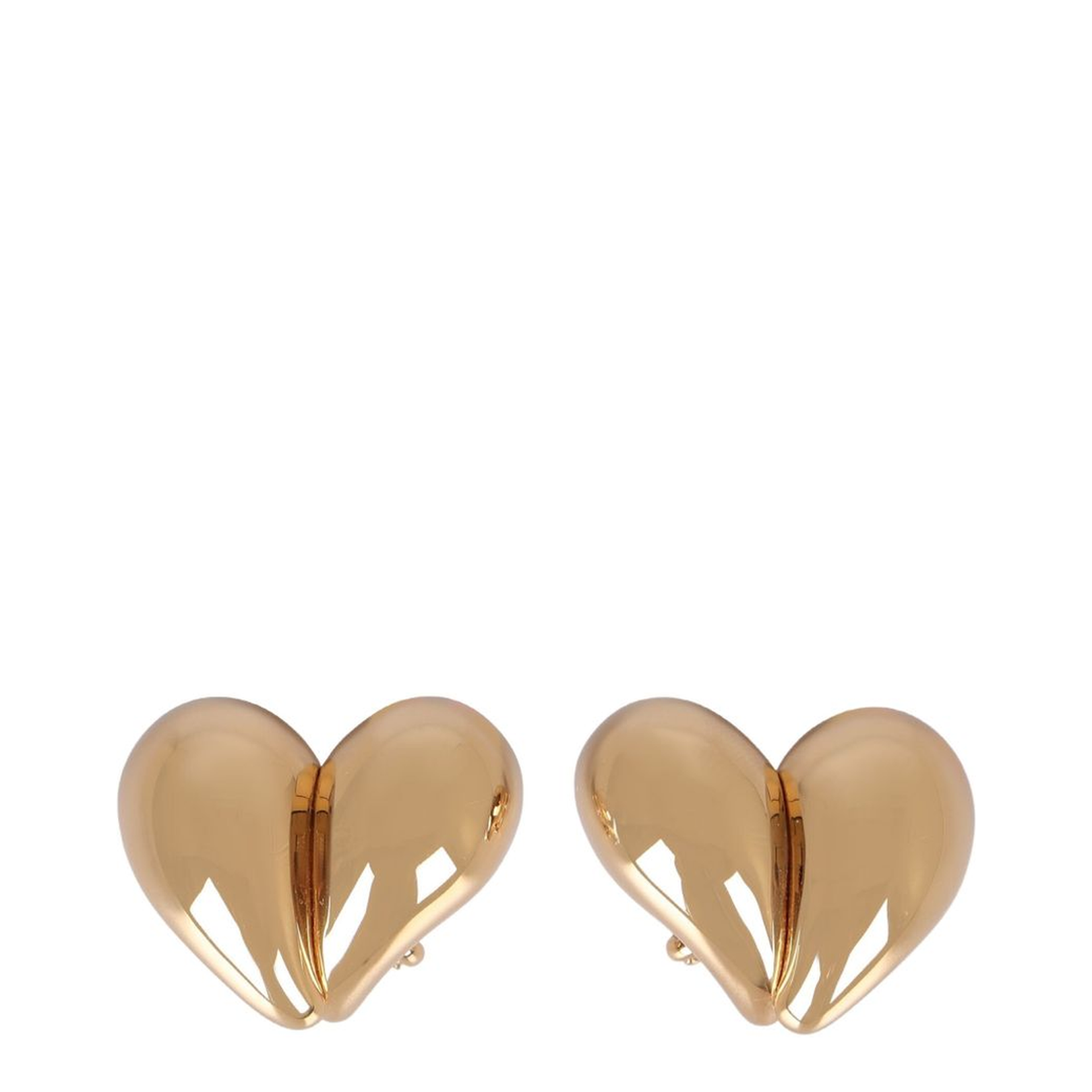 Drop Clip Earrings in Yellow Gold